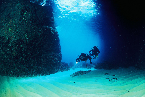 Blue cave